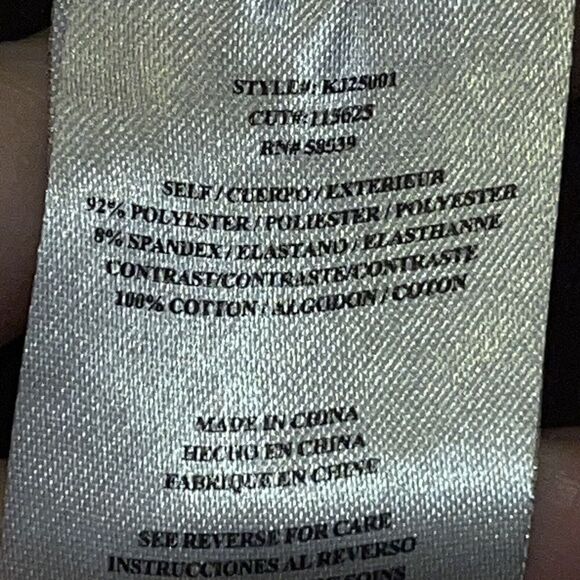 Kut from the Kloth Jacket Wmns Med Purple‎ Faux Suede Crop Open Front Waterfall - Picture 6 of 9